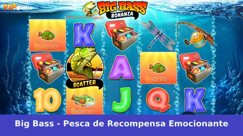 Big Bass - Pesca atraente para caçar recompensas