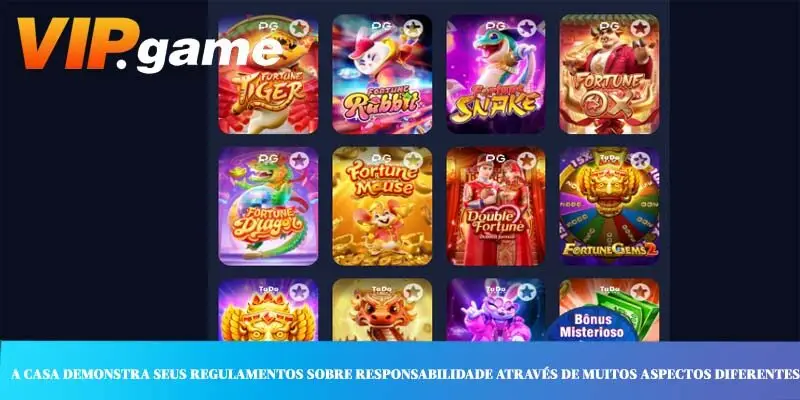 A casa demonstra seus regulamentos sobre responsabilidade através de muitos aspectos diferentes