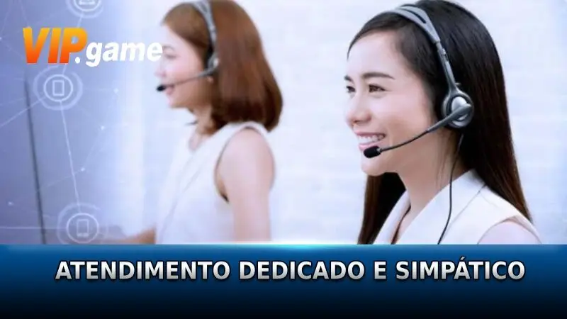 O espírito de serviço dedicado e amigável da equipe VIPGAME