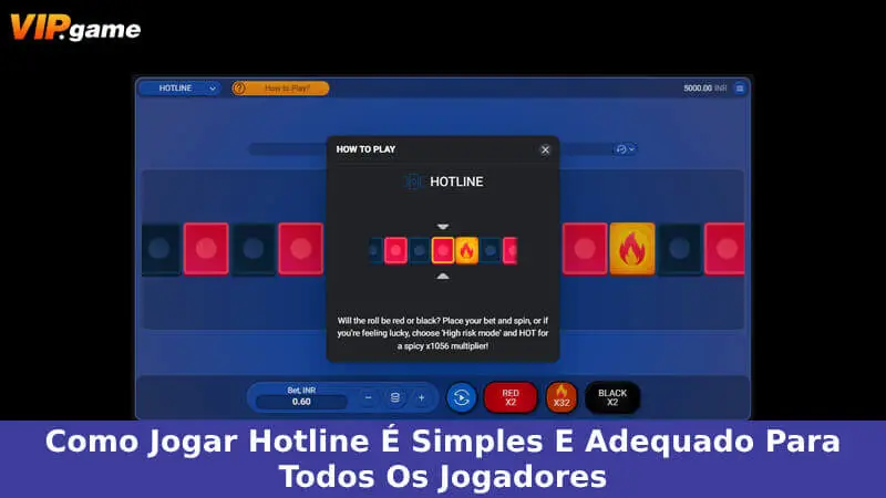 Como jogar Hotline é simples e adequado para todos os jogadores