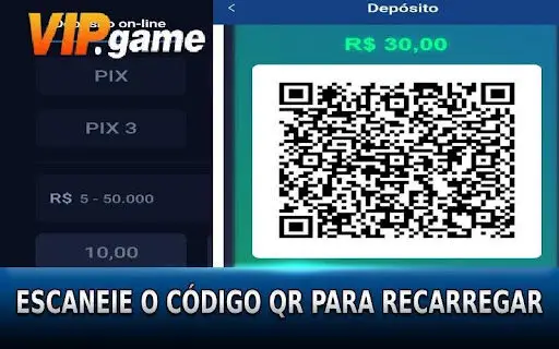Digitalize o código QR para Depósito