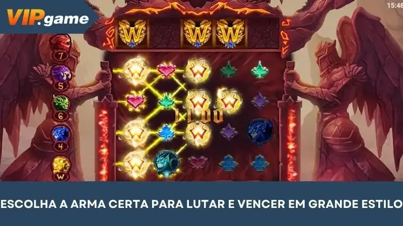Escolha a arma de combate certa para obter uma grande vitória