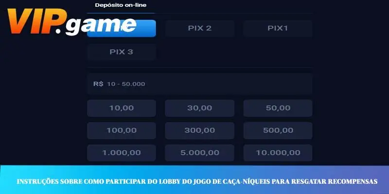Instruções sobre como participar do lobby do jogo de caça-níqueis para resgatar recompensas