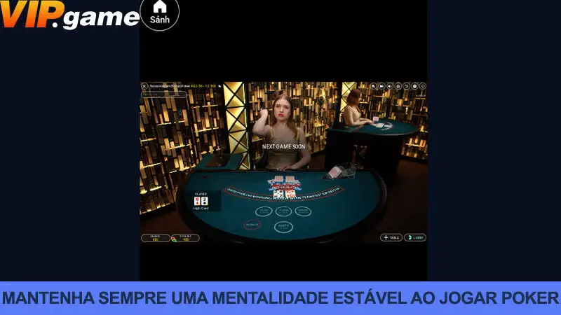 Mantenha sua mentalidade ao jogar