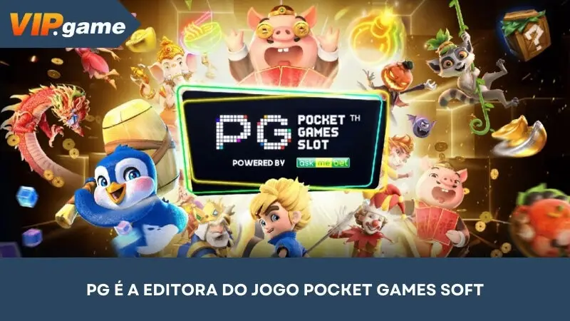 PG é a editora dos jogos Pocket Games Soft